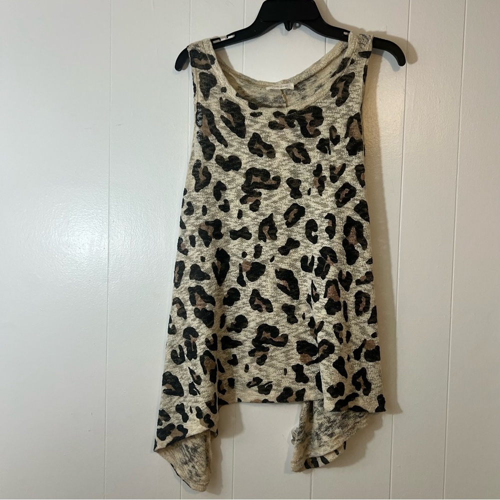 Animal Print Animal Print Flowy Tank by Phil Love Size Small